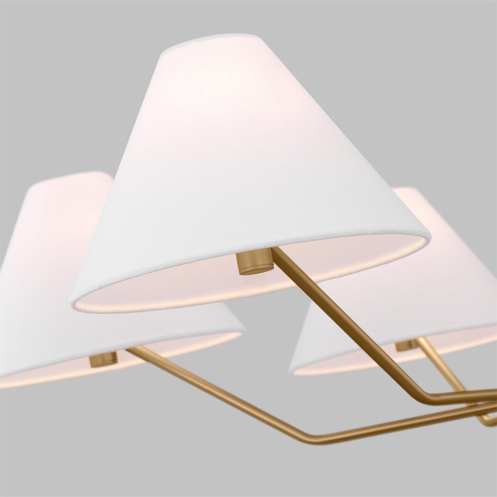 Vortex Lustre en tissu de style industriel traditionnel et vintage - Neutralighting