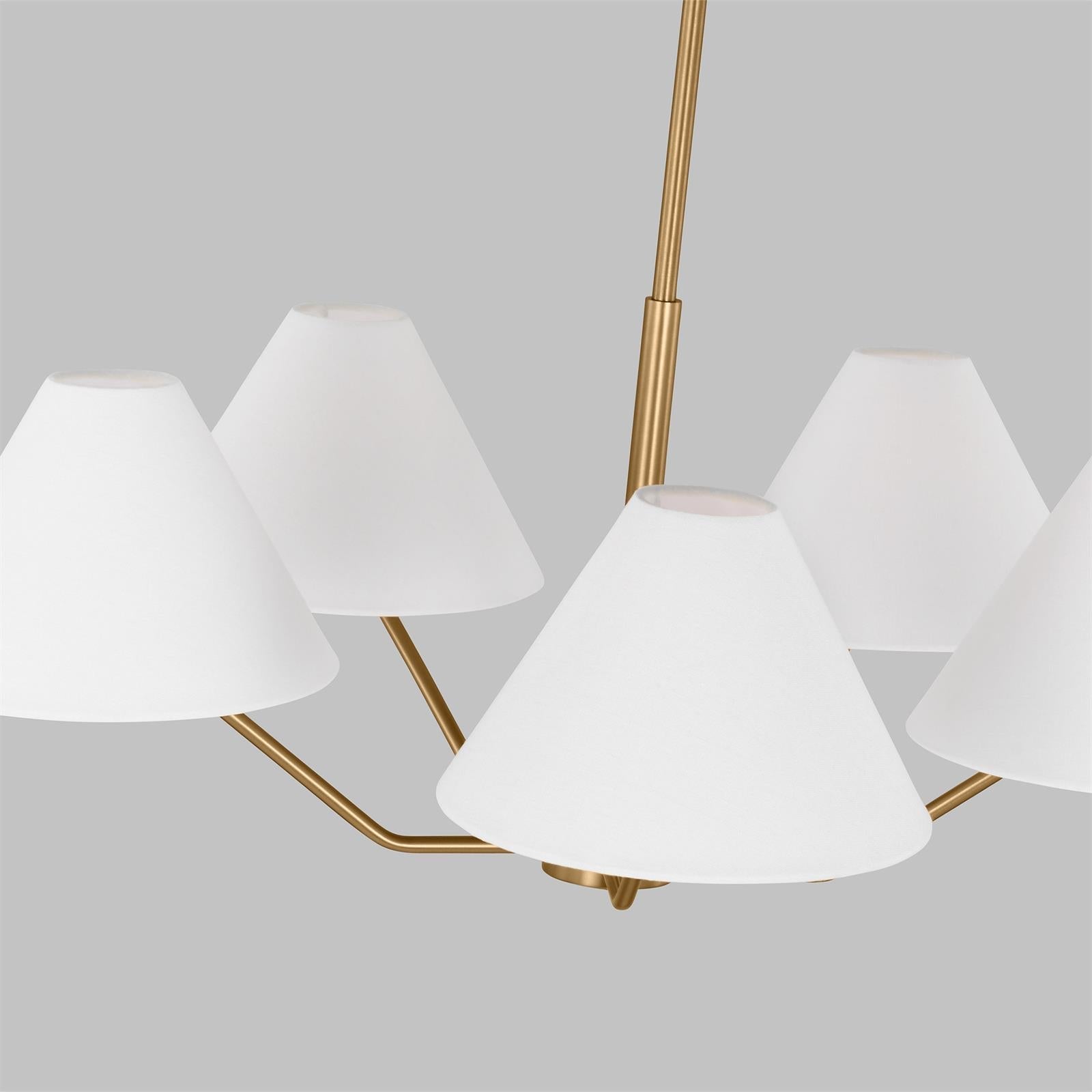 Vortex Lustre en tissu de style industriel traditionnel et vintage - Neutralighting