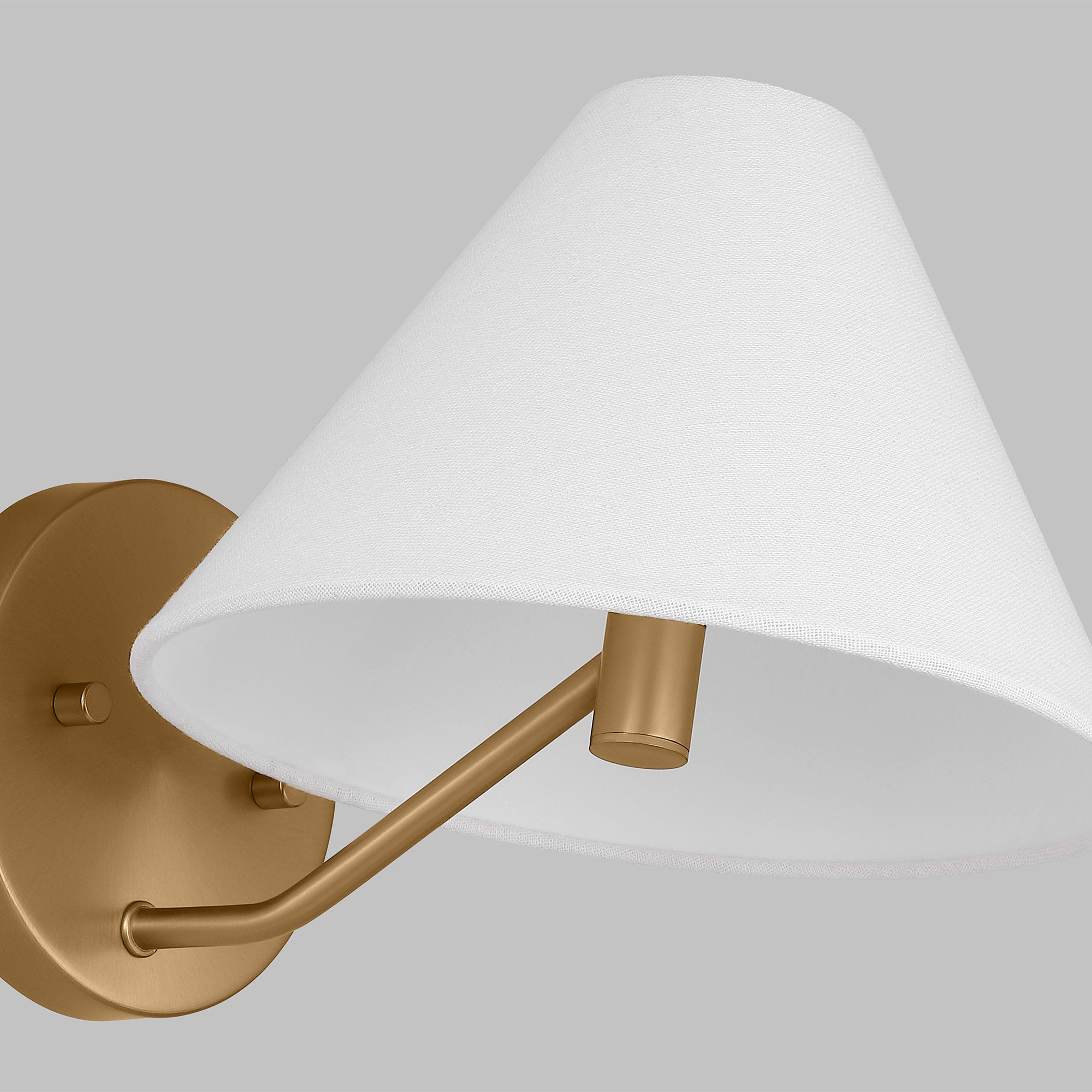 Aevum Modern Minimalist Brass Metal Sconce Wall Lamp - Lamp Copper