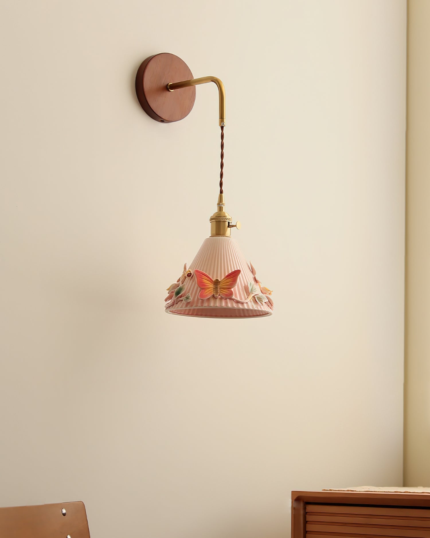 Butterfly Applique Murale Métal Moderne - Neutralighting