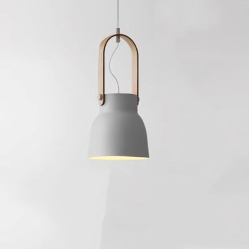 Valentina Vintage Suspension Noir/Orange Métal/Bois Chambre à coucher - Neutralighting