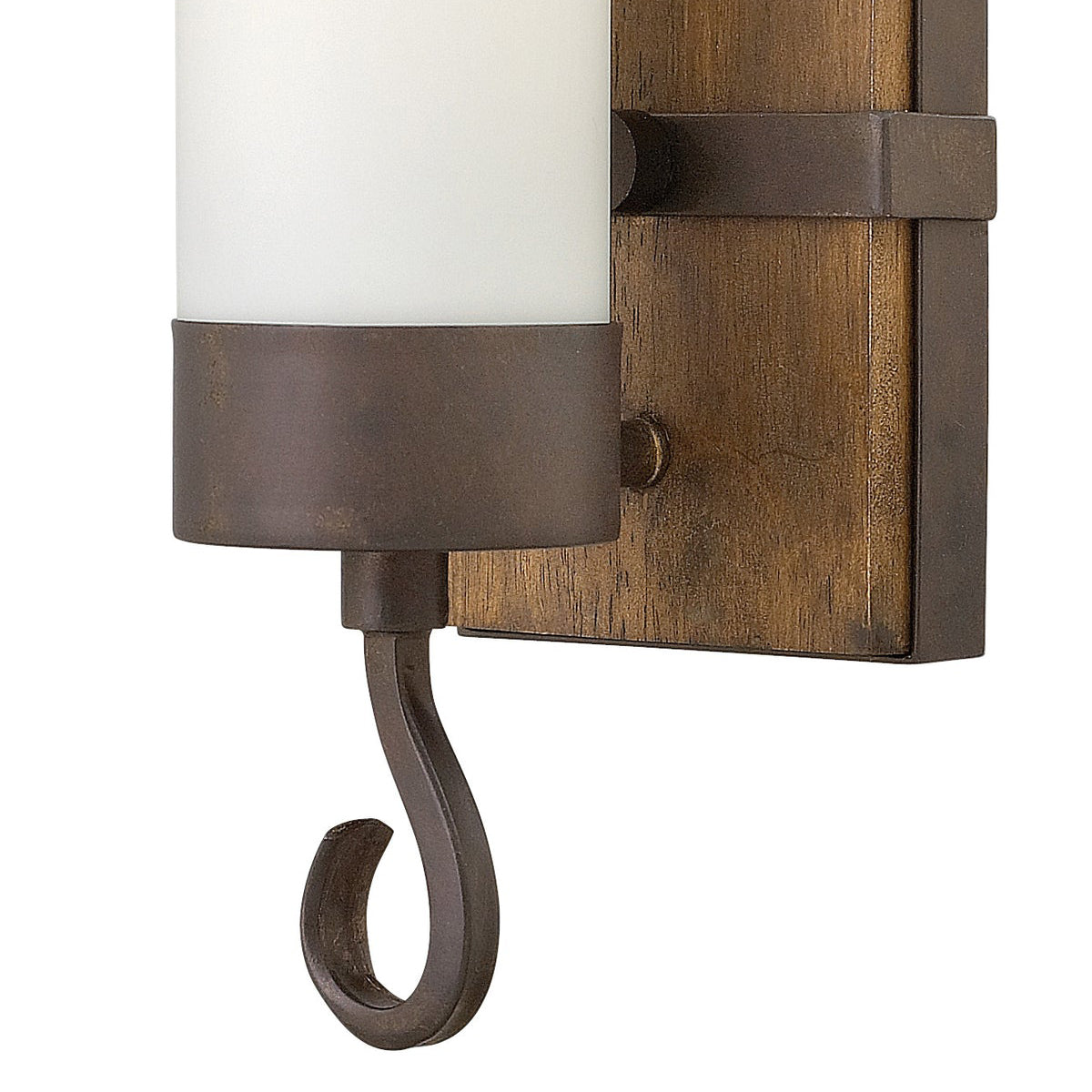 Elara Modern Minimalist Wooden Glass Wall Lamp - Lamp Copper
