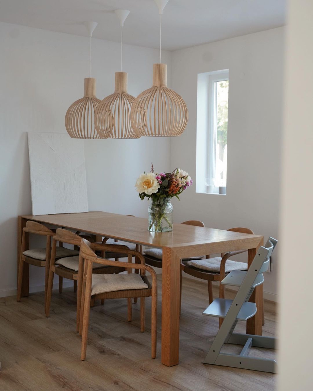 Cage Sculptural Birch Open-Frame Pendant Lamp - Letslighting