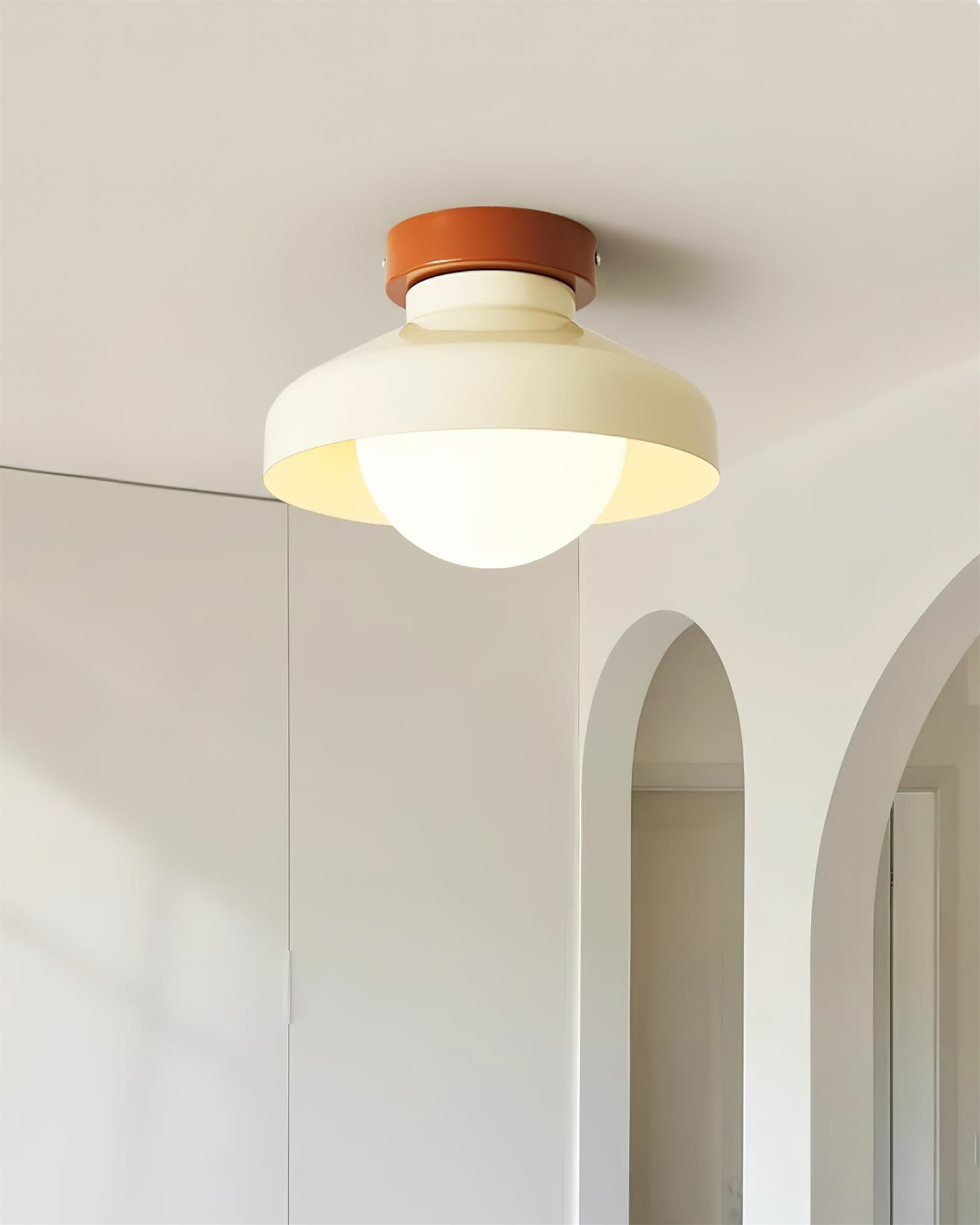 Solvane Blue Flush Mount Ceiling Light - Letslighting