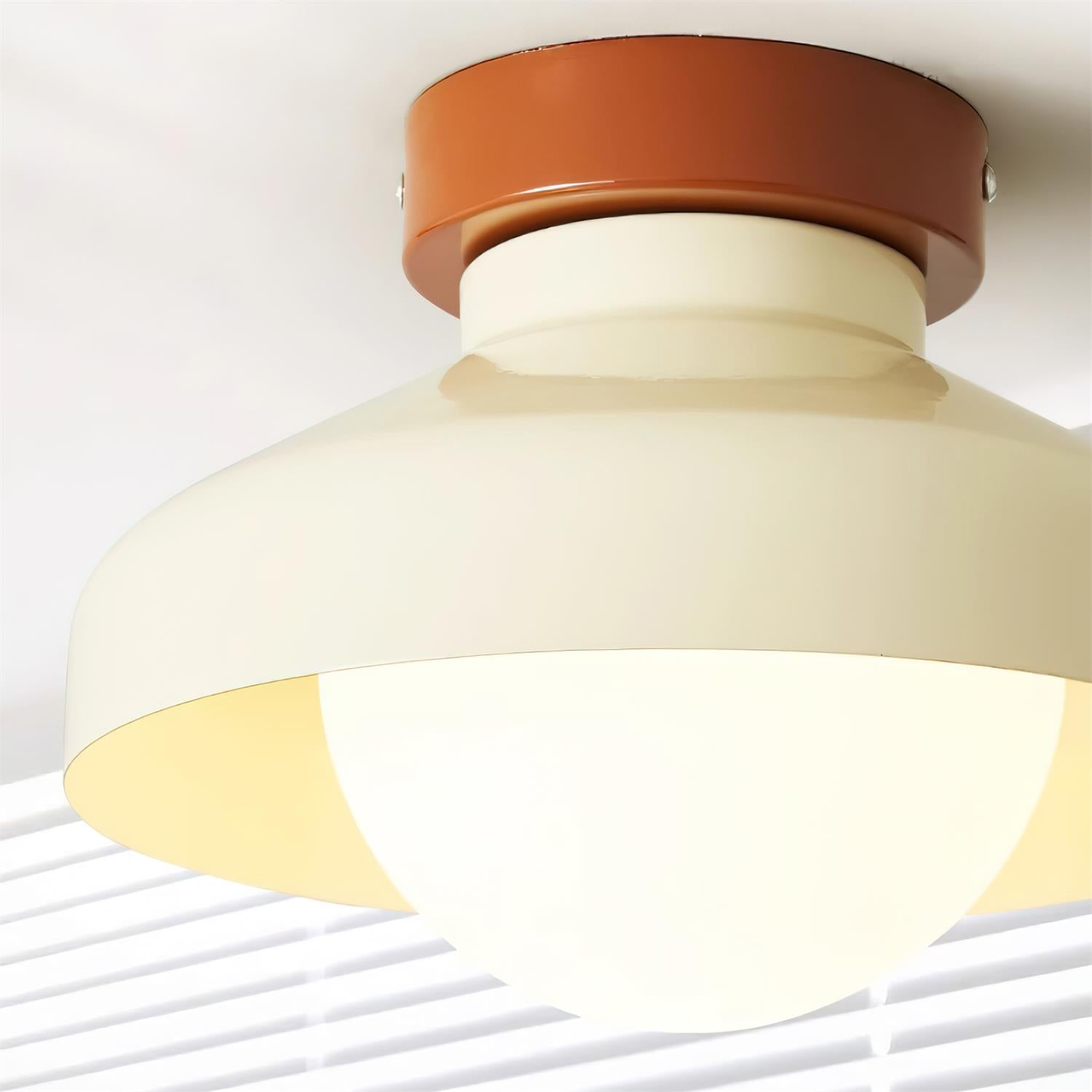 Solvane Blue Flush Mount Ceiling Light - Letslighting