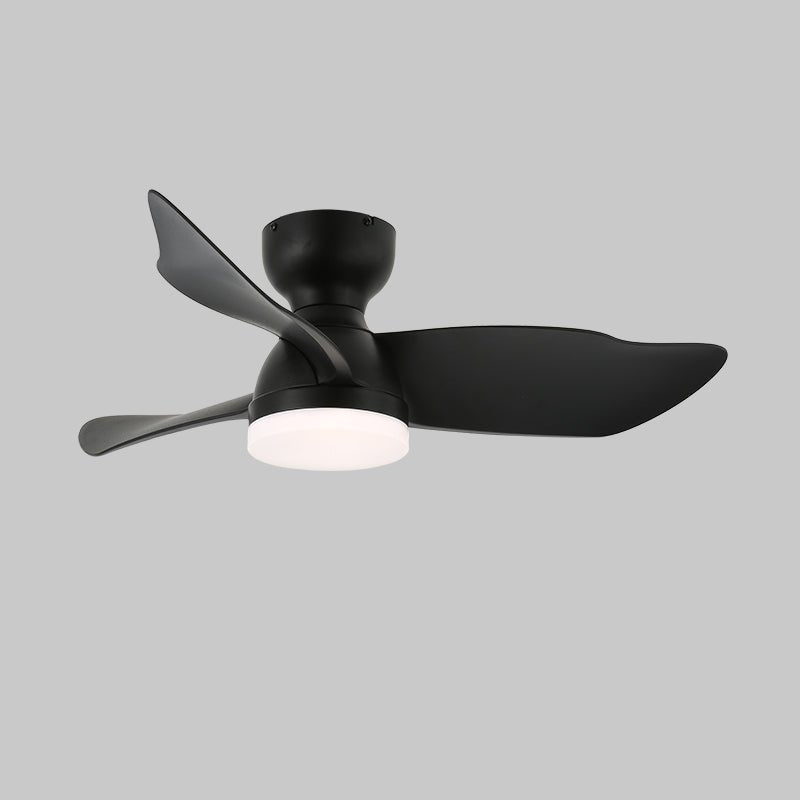 Plafonnier Ventilateur Mirella Argent et Bois, schéma des dimensions