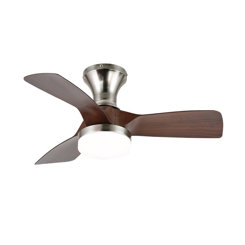 Plafonnier Ventilateur Mirella Argent et Bois, schéma d'installation
