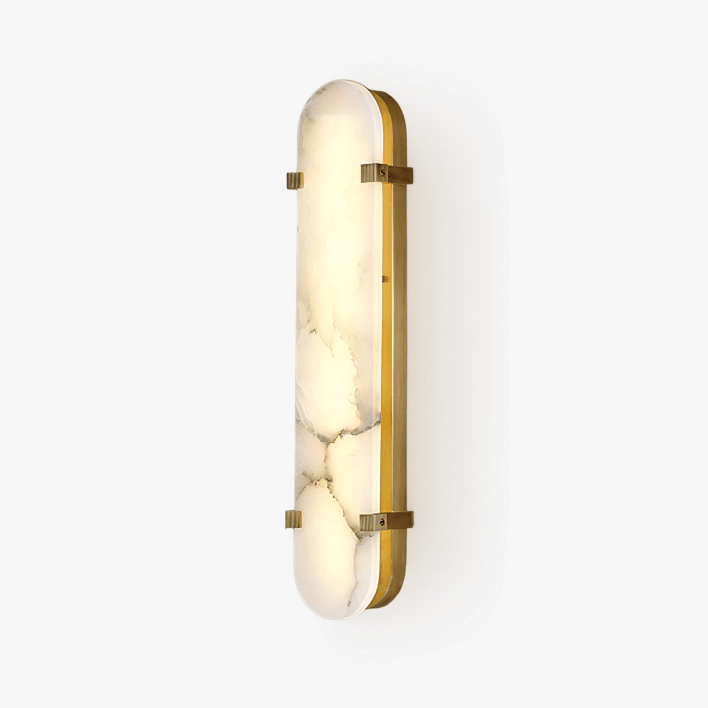 Lunaris Applique Murale Ovale Minimaliste en Albâtre - Neutralighting