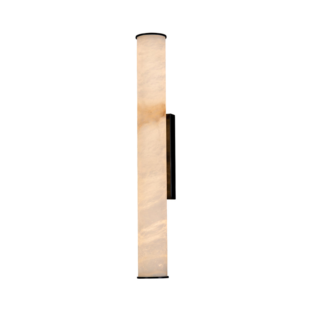 Arcus Lampe Murale Applique Style Élégant Minimaliste Moderne en Laiton et Albâtre - Neutralighting