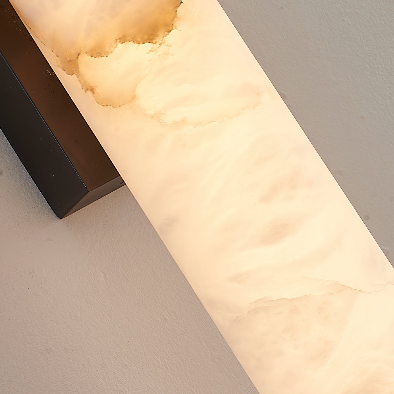 Arcus Lampe Murale Applique Style Élégant Minimaliste Moderne en Laiton et Albâtre - Neutralighting