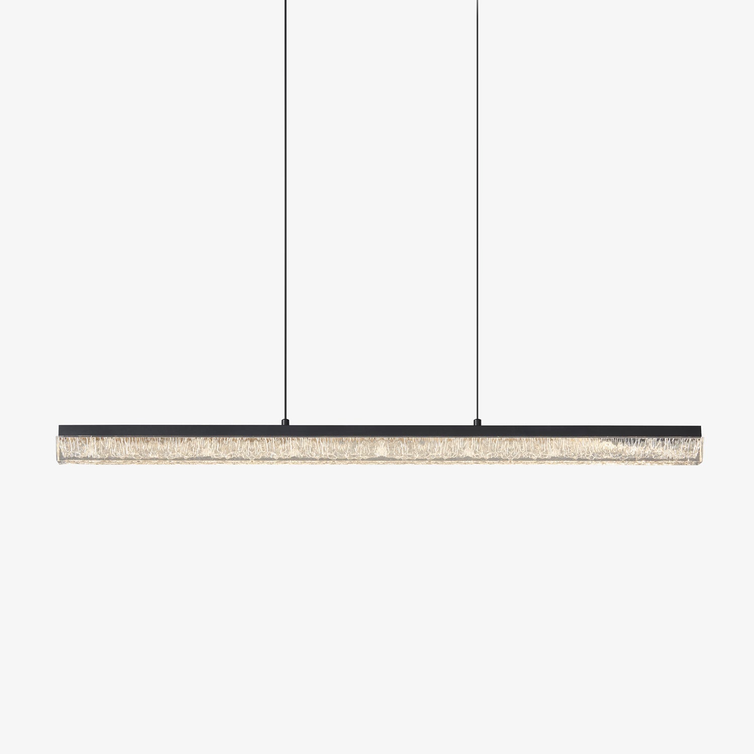 Lustra Pendant Light Black Acrylic Linear - Neutralighting