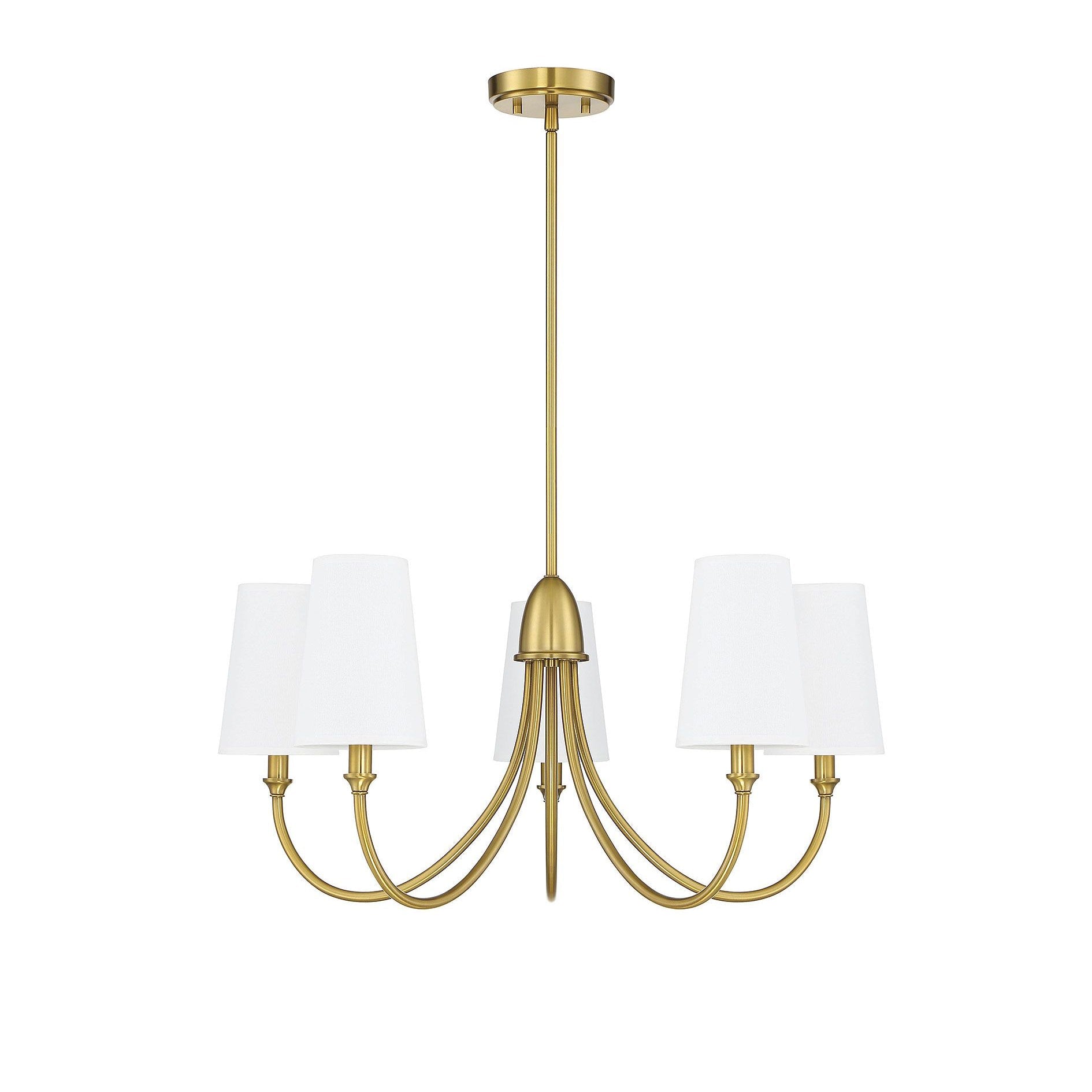 Premium Chandelier Lumin Style Vintage-Industriel en Tissu et Métal - Neutralighting