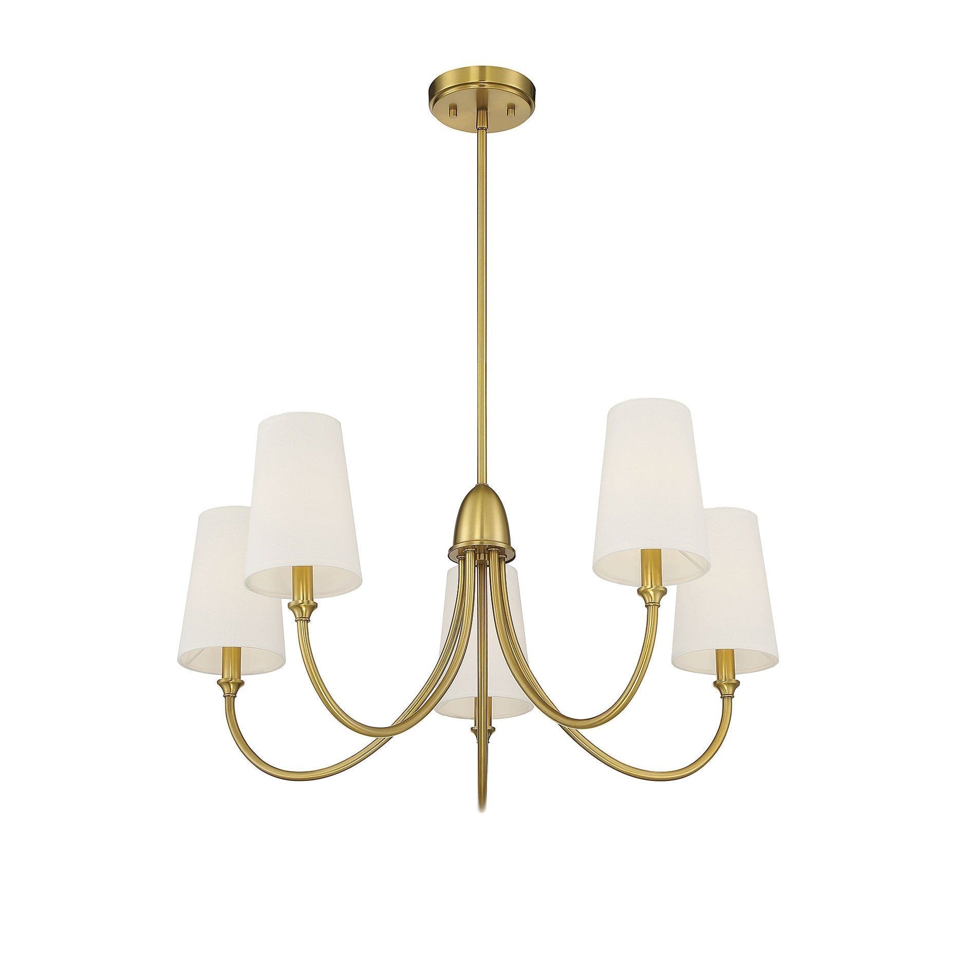 Premium Chandelier Lumin Style Vintage-Industriel en Tissu et Métal - Neutralighting