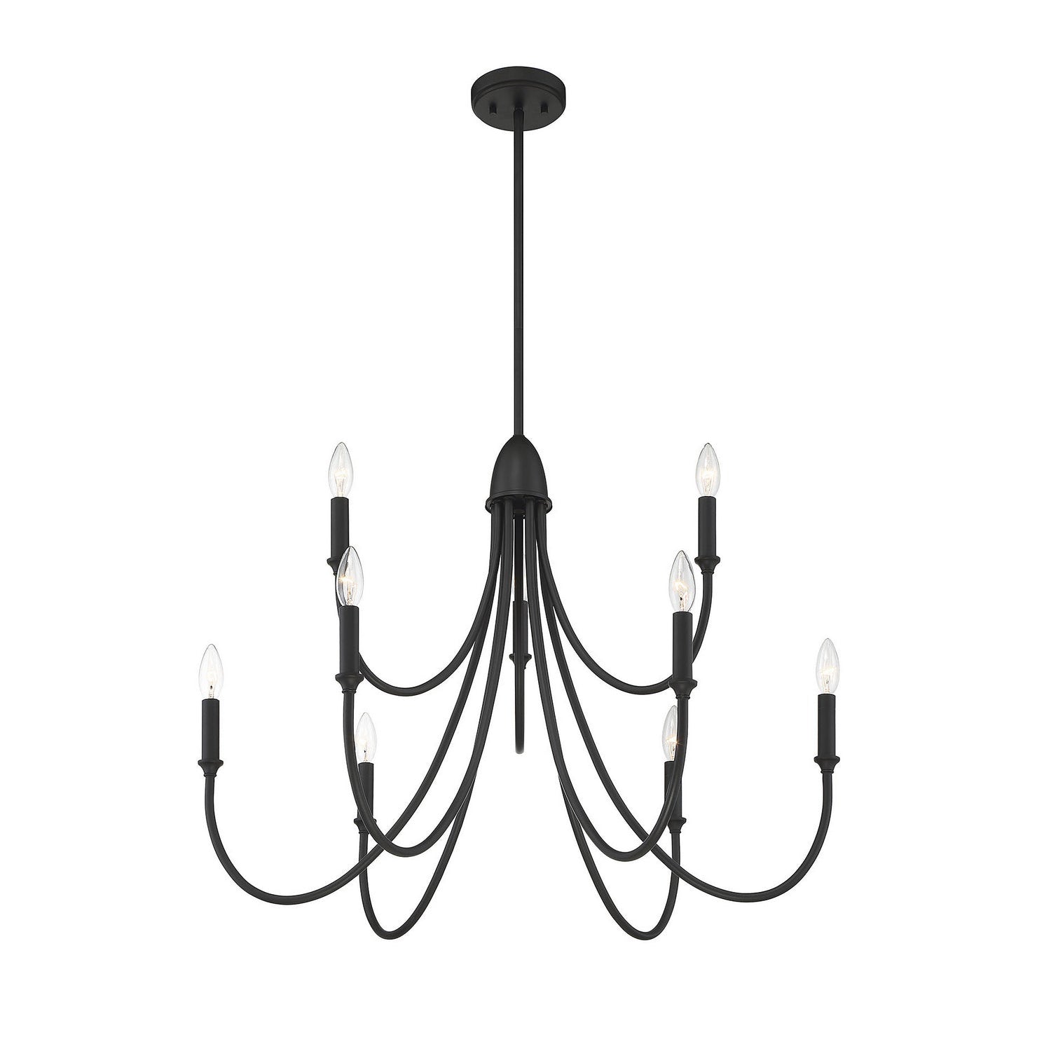 Premium Chandelier Lumin Style Vintage-Industriel en Tissu et Métal - Neutralighting