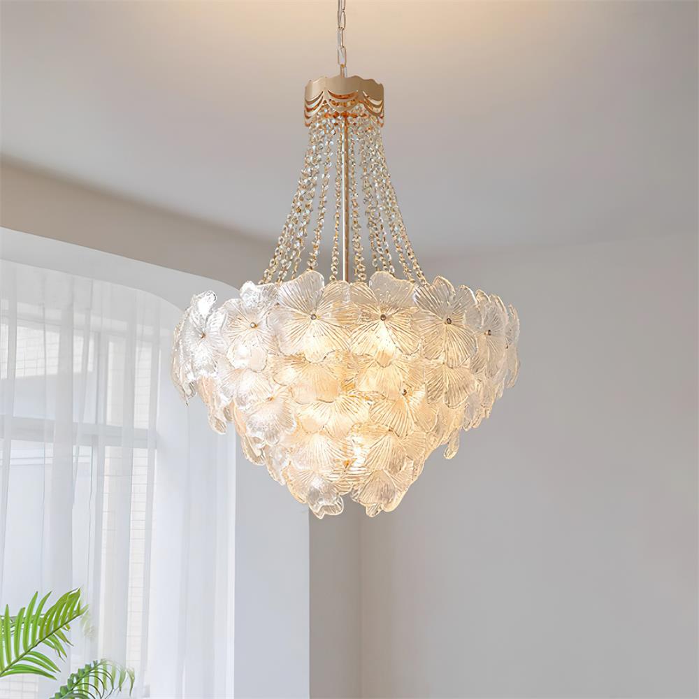 Campina Lustre Cristal Fleur Superposé - Neutralighting