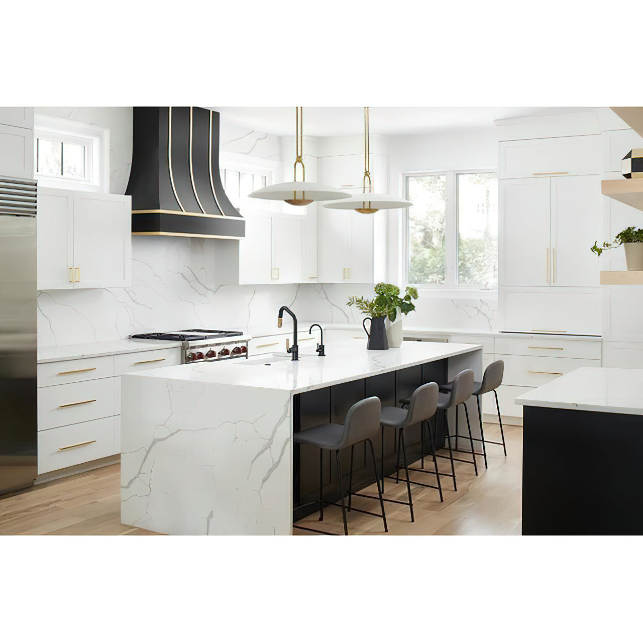 Cara Lampe Pendante en Métal de Laiton Minimaliste Moderne - Neutralighting
