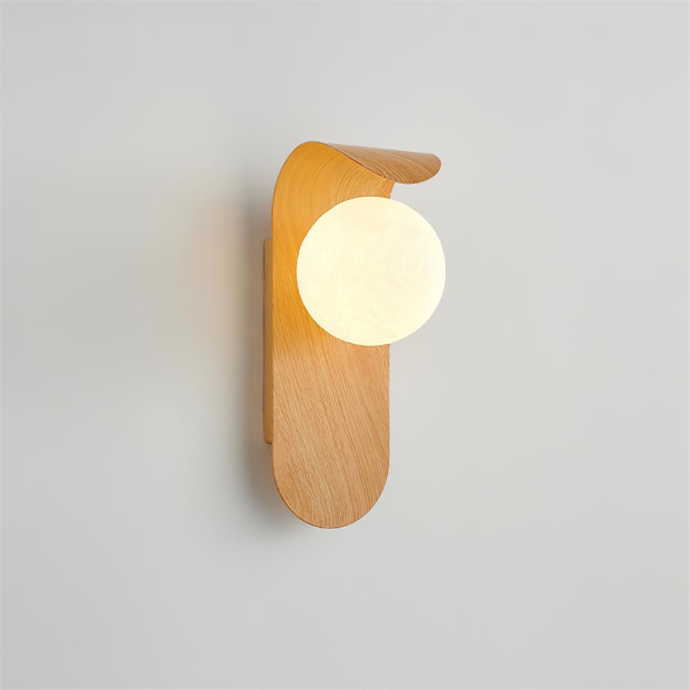 Exuro Applique Murale Intérieure en Bois / Noyer