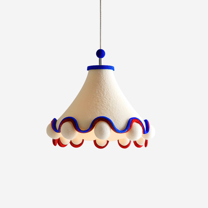 Carniva Suspension Abat-jour avec Pompons Ludiques - Neutralighting
