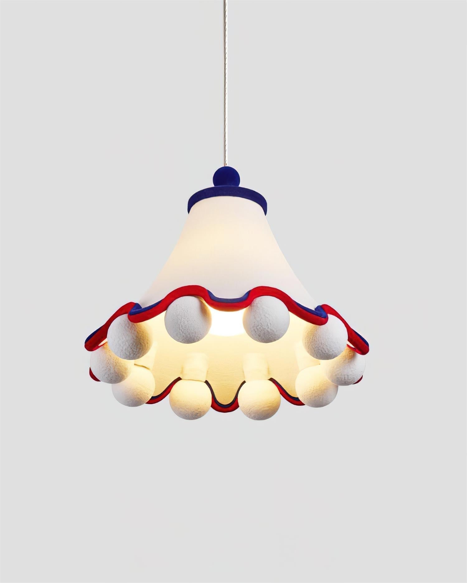 Carniva Suspension Abat-jour avec Pompons Ludiques - Neutralighting