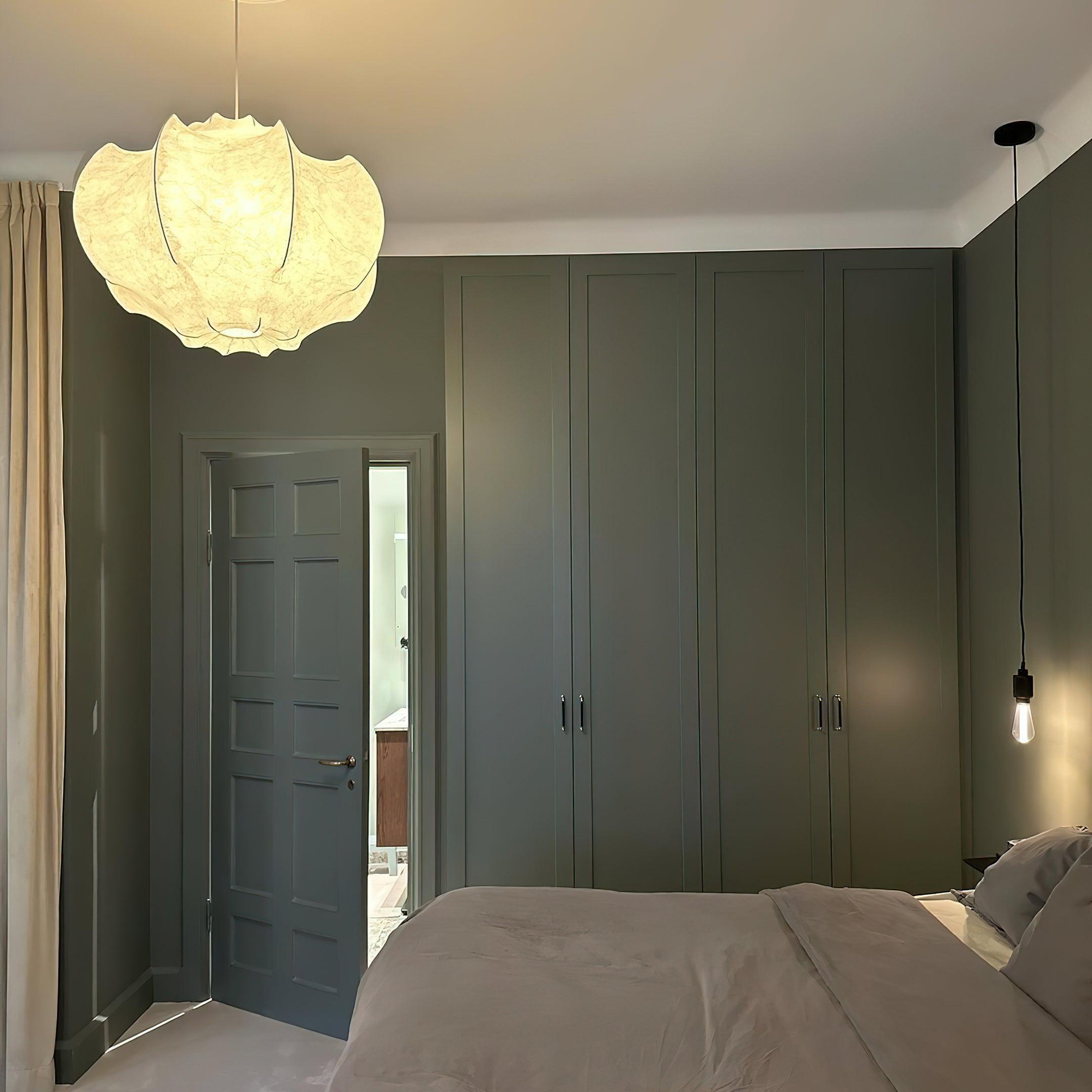 Skapa Lustre Pendentif Forme Douce Courbée Plissée - Neutralighting