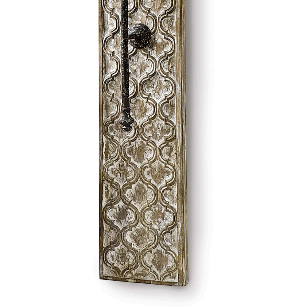 Echo Panel Creativity Wooden Fabric Sconce Wall Lamp - Lamp Copper