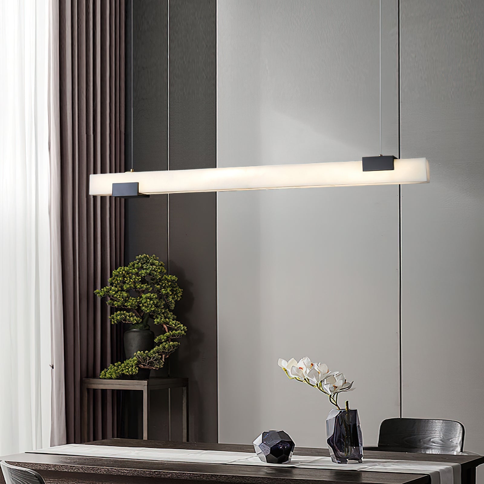Avert Lampe Pendante en Laiton et Albâtre Minimaliste Moderne - Neutralighting