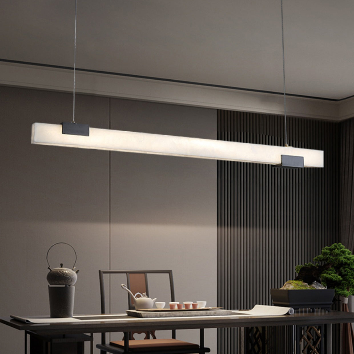 Avert Lampe Pendante en Laiton et Albâtre Minimaliste Moderne - Neutralighting