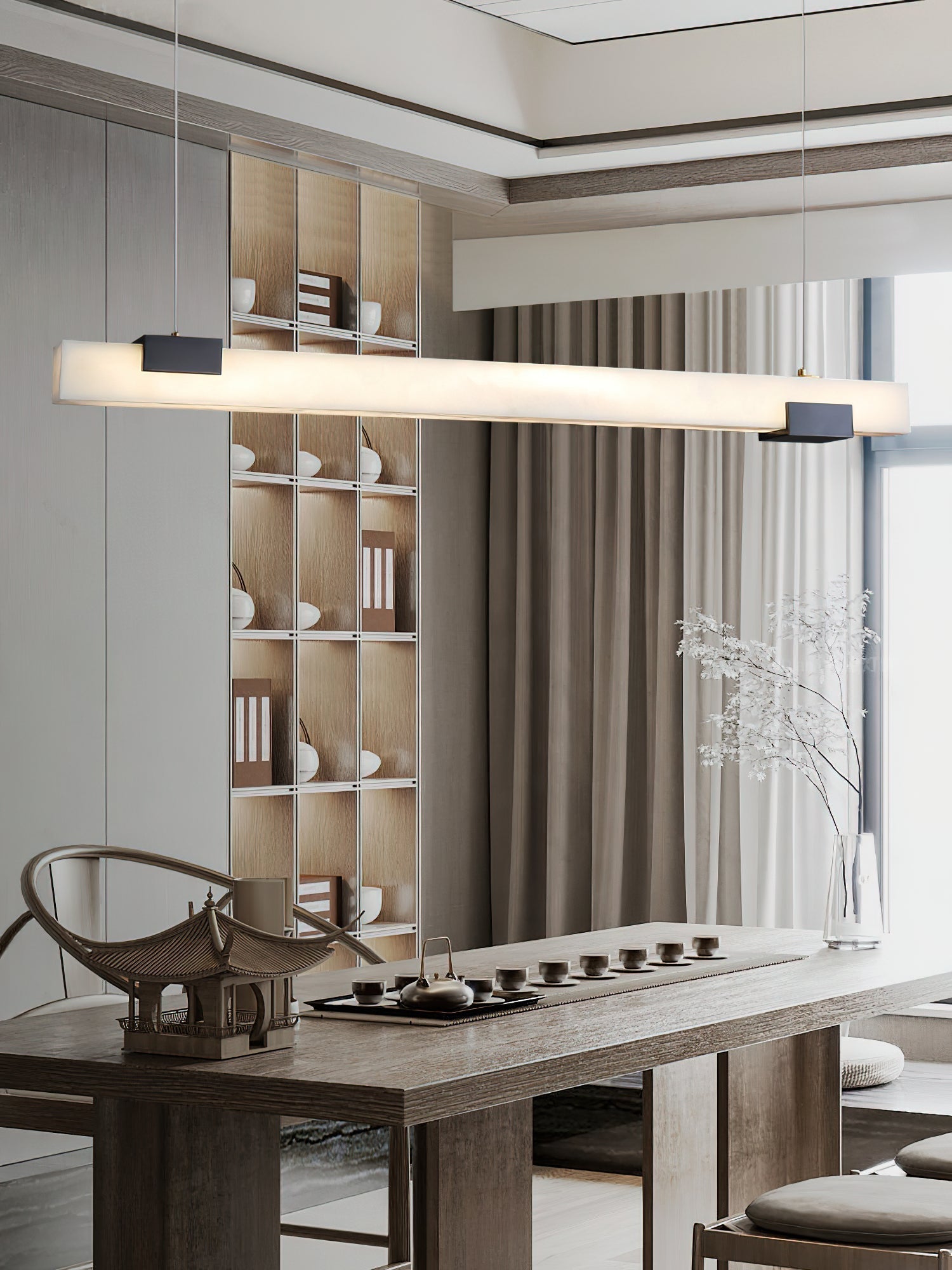 Avert Lampe Pendante en Laiton et Albâtre Minimaliste Moderne - Neutralighting