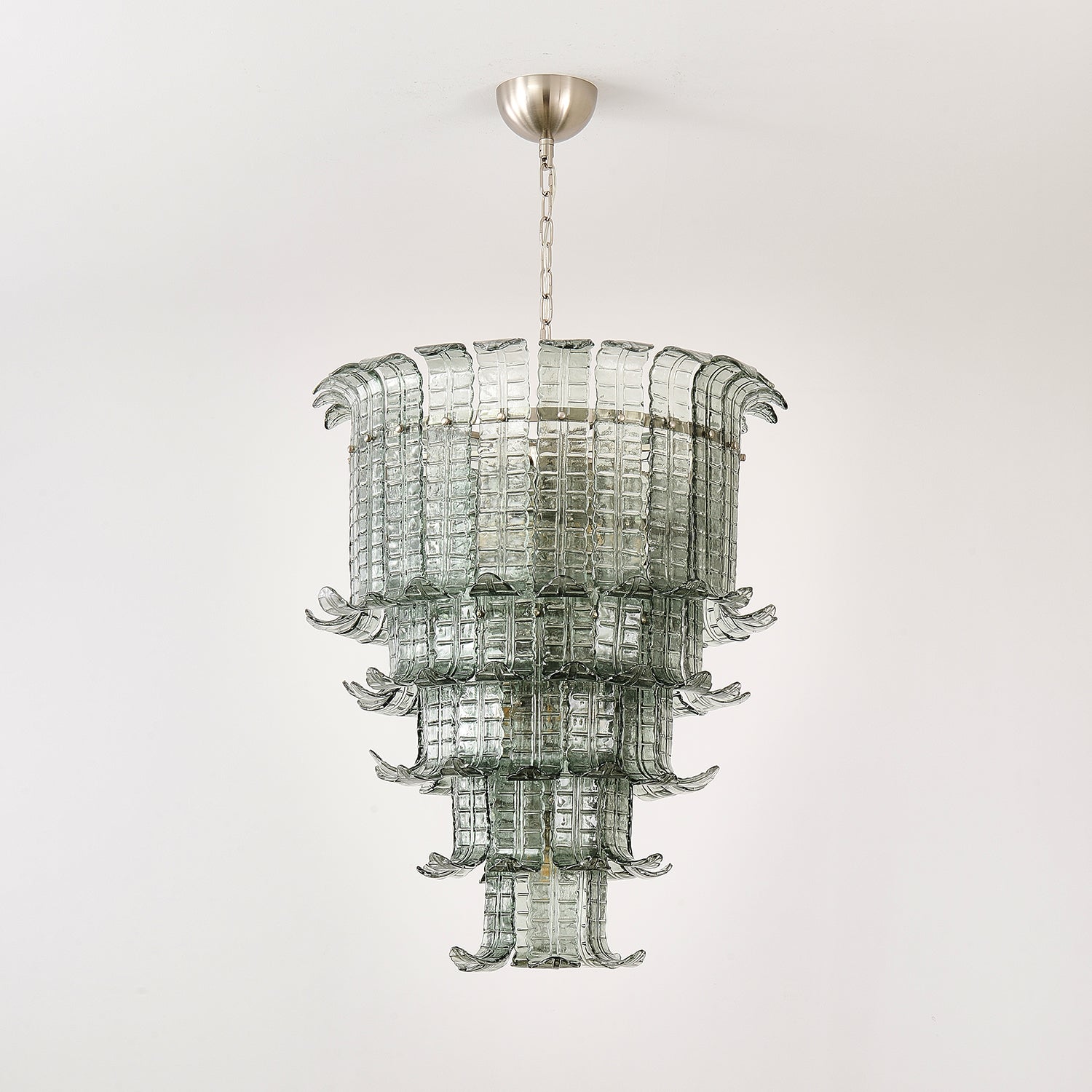 Aurora Chandelier Cascade Murano Glass Tiered Vintage - Letslighting