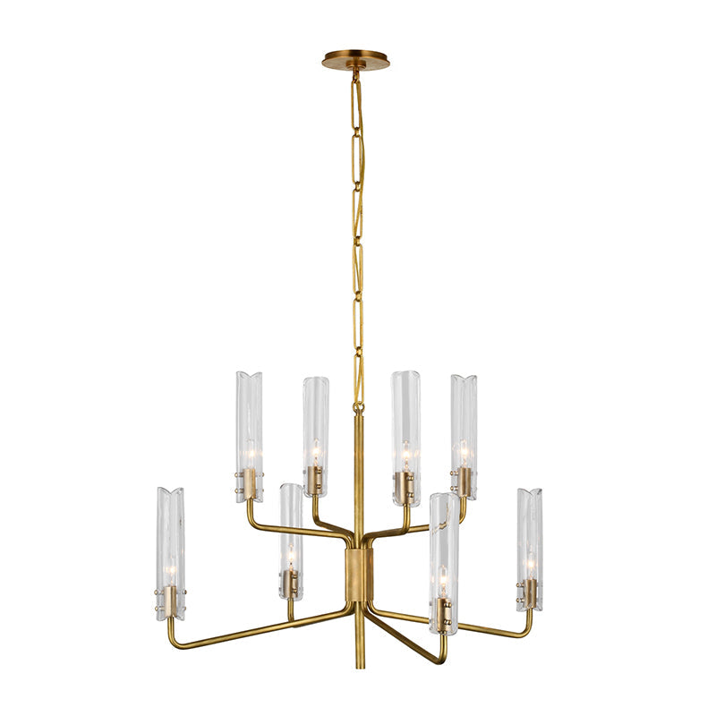 Chandelier en Métal et Verre Traditionnel Premium Cetalan - Neutralighting