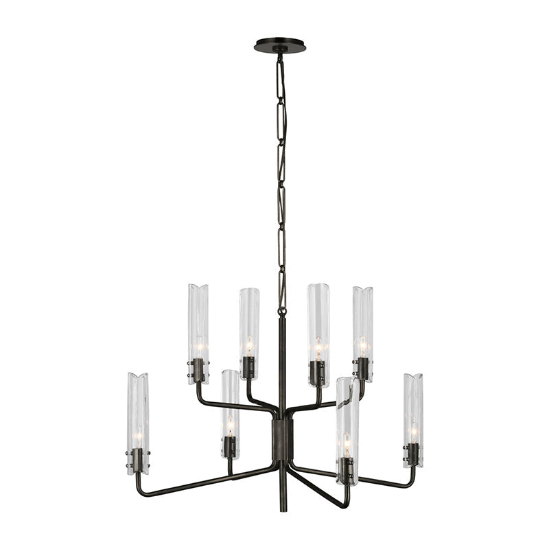 Chandelier en Métal et Verre Traditionnel Premium Cetalan - Neutralighting