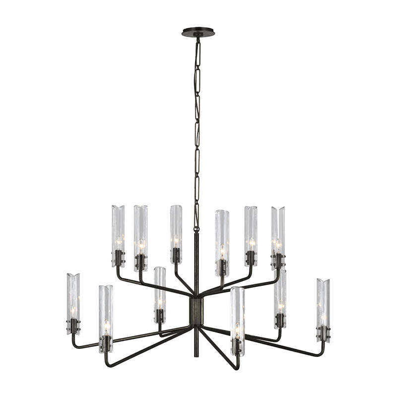 Chandelier en Métal et Verre Traditionnel Premium Cetalan - Neutralighting