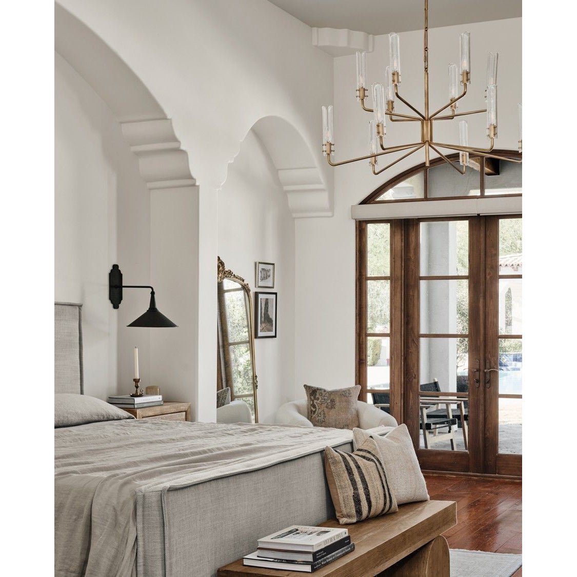 Chandelier en Métal et Verre Traditionnel Premium Cetalan - Neutralighting