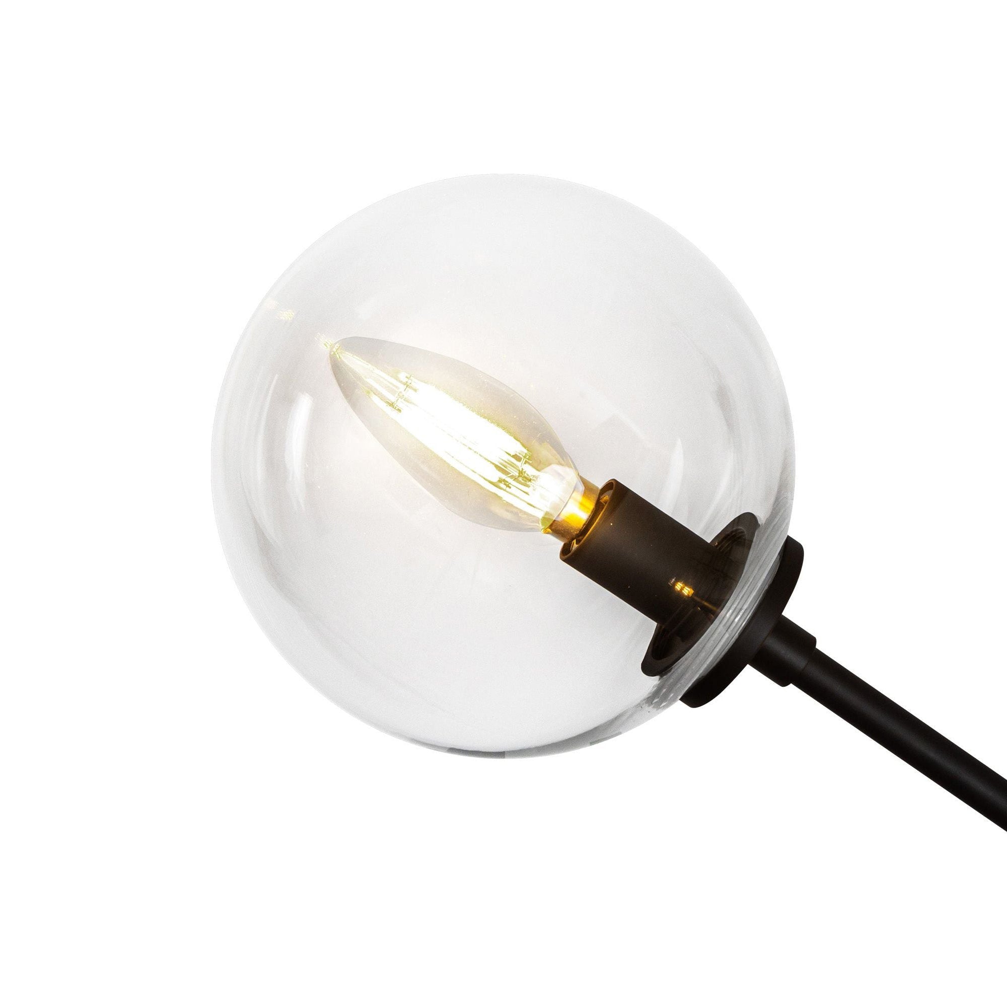 Glint Lampe Pendante Linéaire en Métal et Verre Mid-Century - Neutralighting