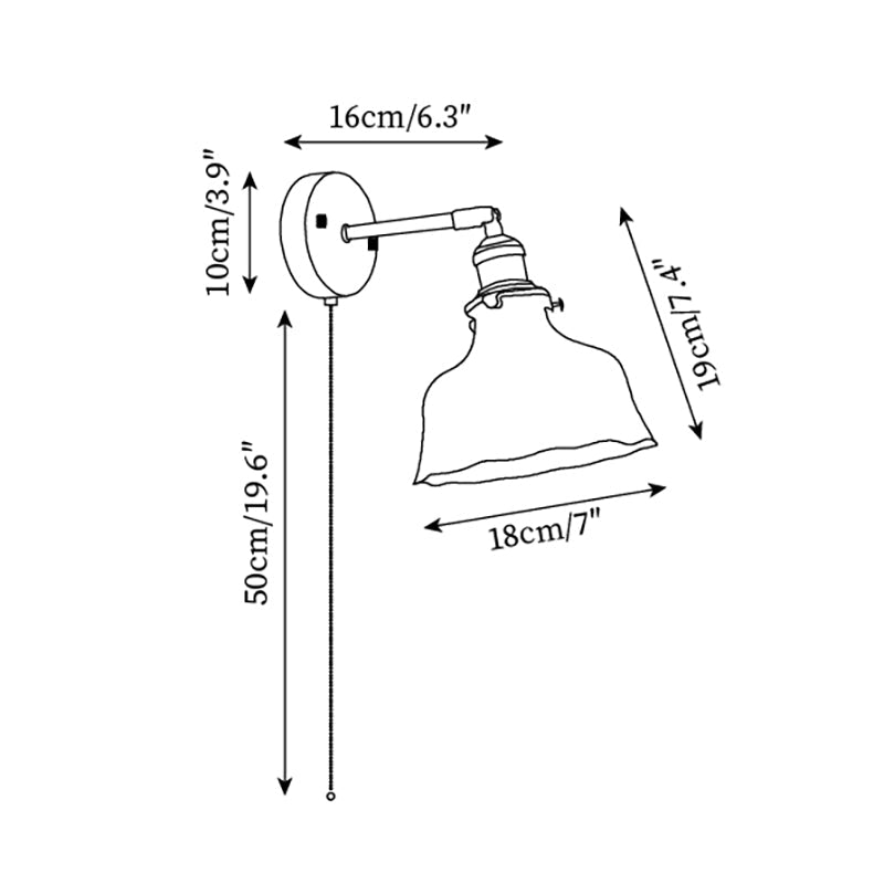 Infinity Applique Murale Laiton Chaîne Verte - Neutralighting
