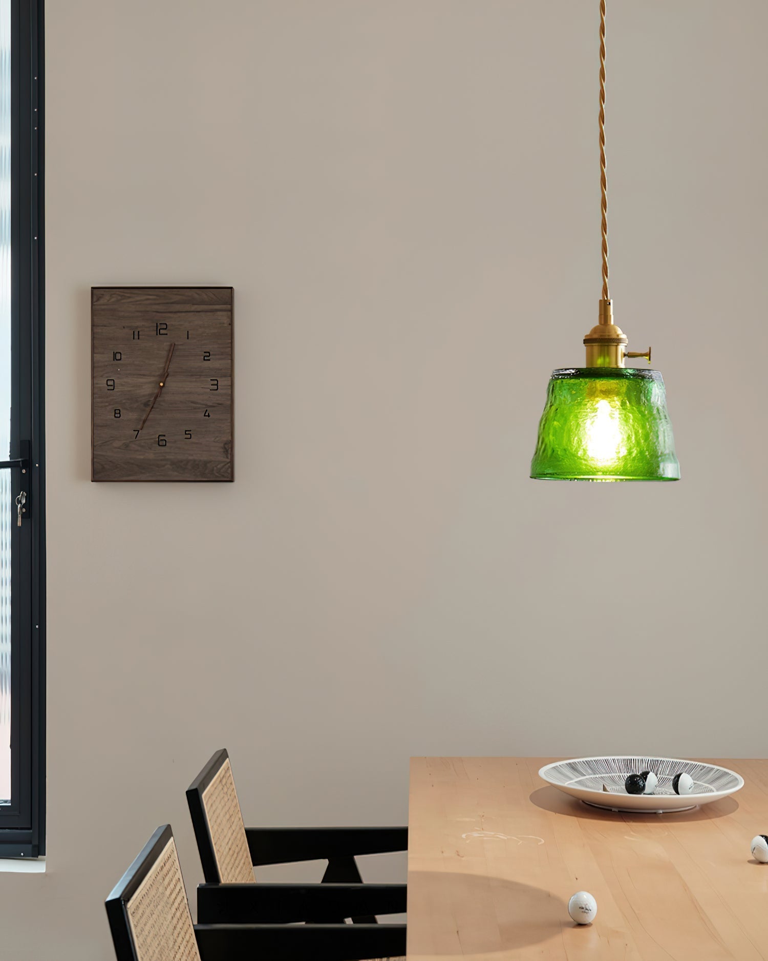 Aura Suspension Vintage Laiton Verre - Neutralighting
