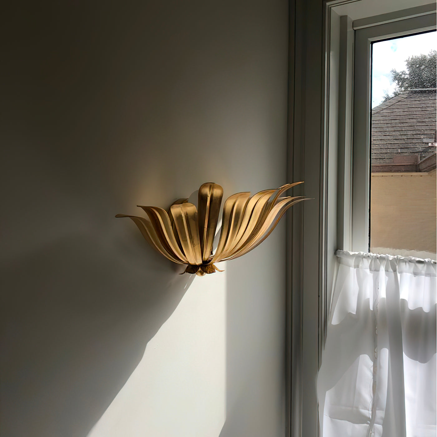 Basis Applique Murale en Métal de Laiton à Créativité Individuelle - Neutralighting