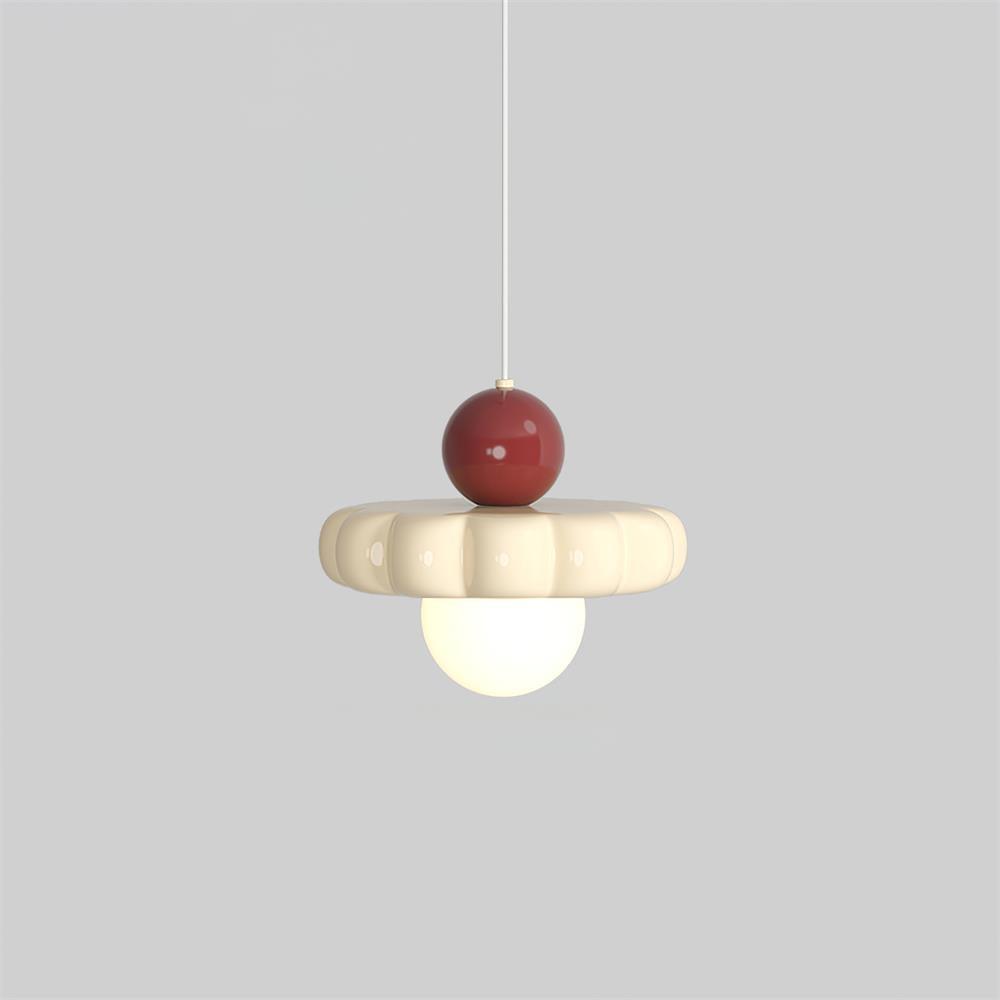 Aria Cute Cream Pendant Light - Letslighting