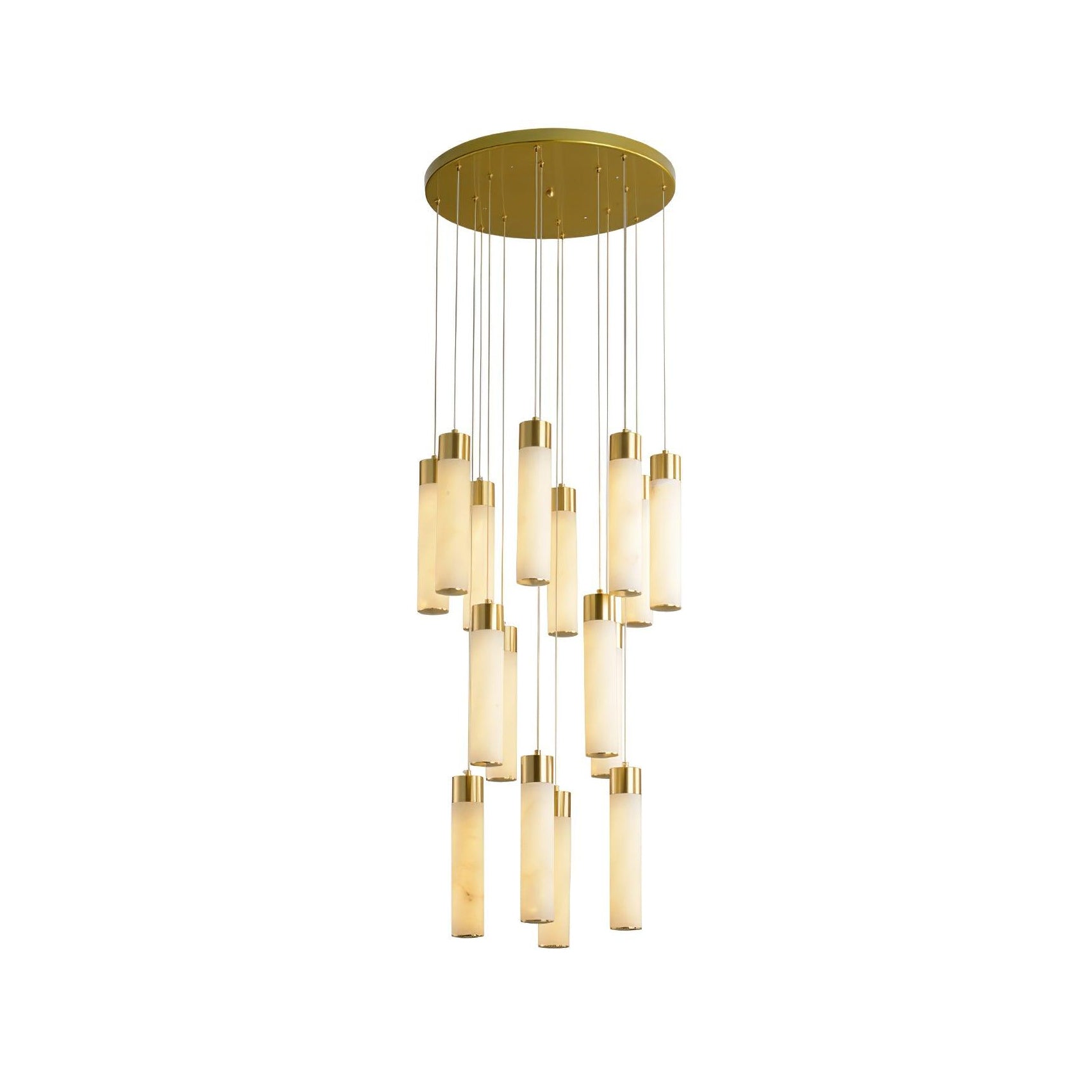 Zeal Lustre en Albâtre Cascade Minimaliste Moderne - Neutralighting