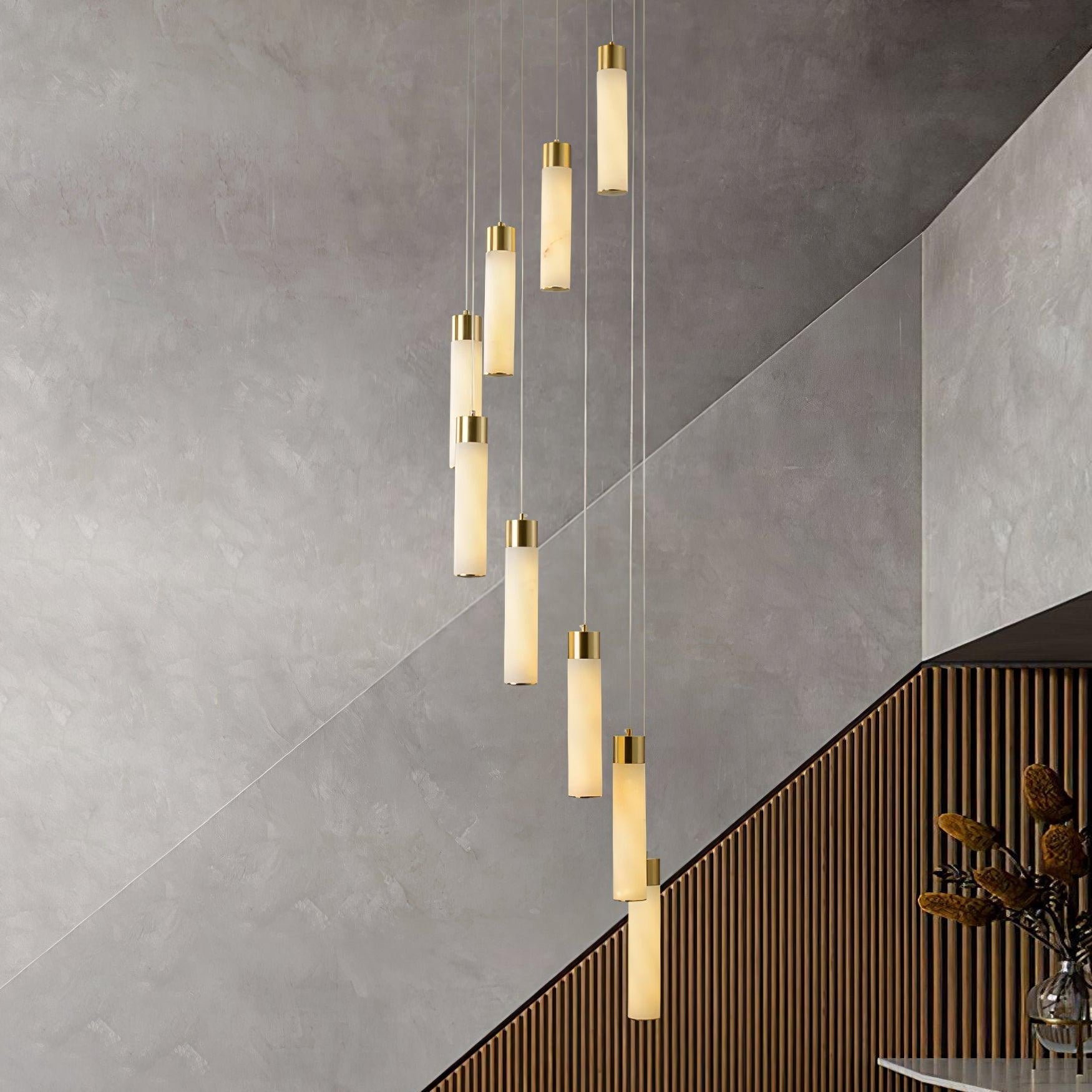 Zeal Lustre en Albâtre Cascade Minimaliste Moderne - Neutralighting