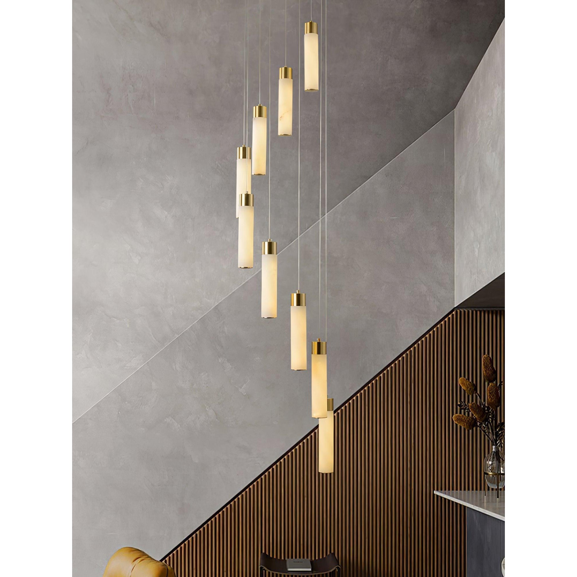 Zeal Lustre en Albâtre Cascade Minimaliste Moderne - Neutralighting