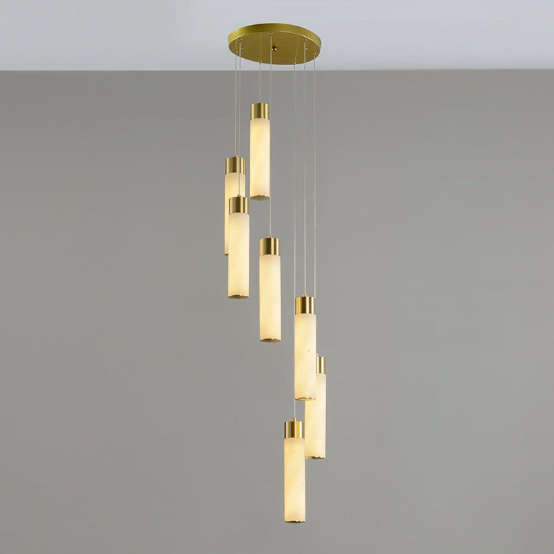 Zeal Lustre en Albâtre Cascade Minimaliste Moderne - Neutralighting