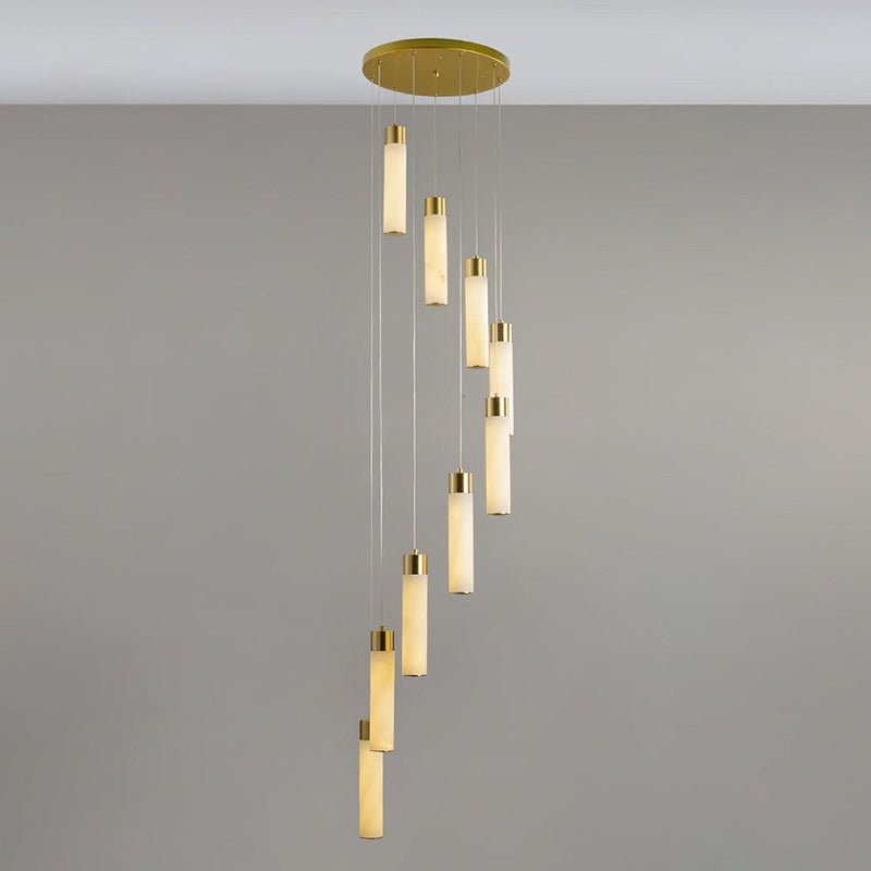 Zeal Lustre en Albâtre Cascade Minimaliste Moderne - Neutralighting