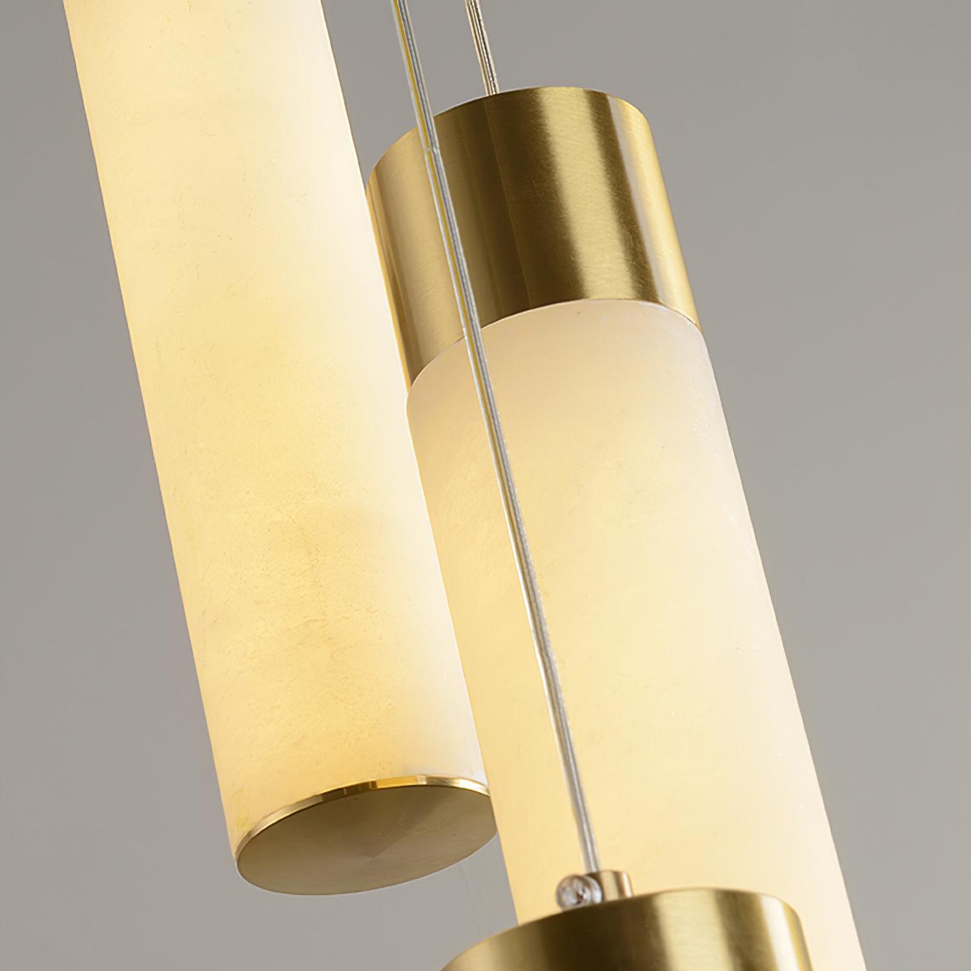 Aurelia Alabaster Chandelier Staircase - Letslighting