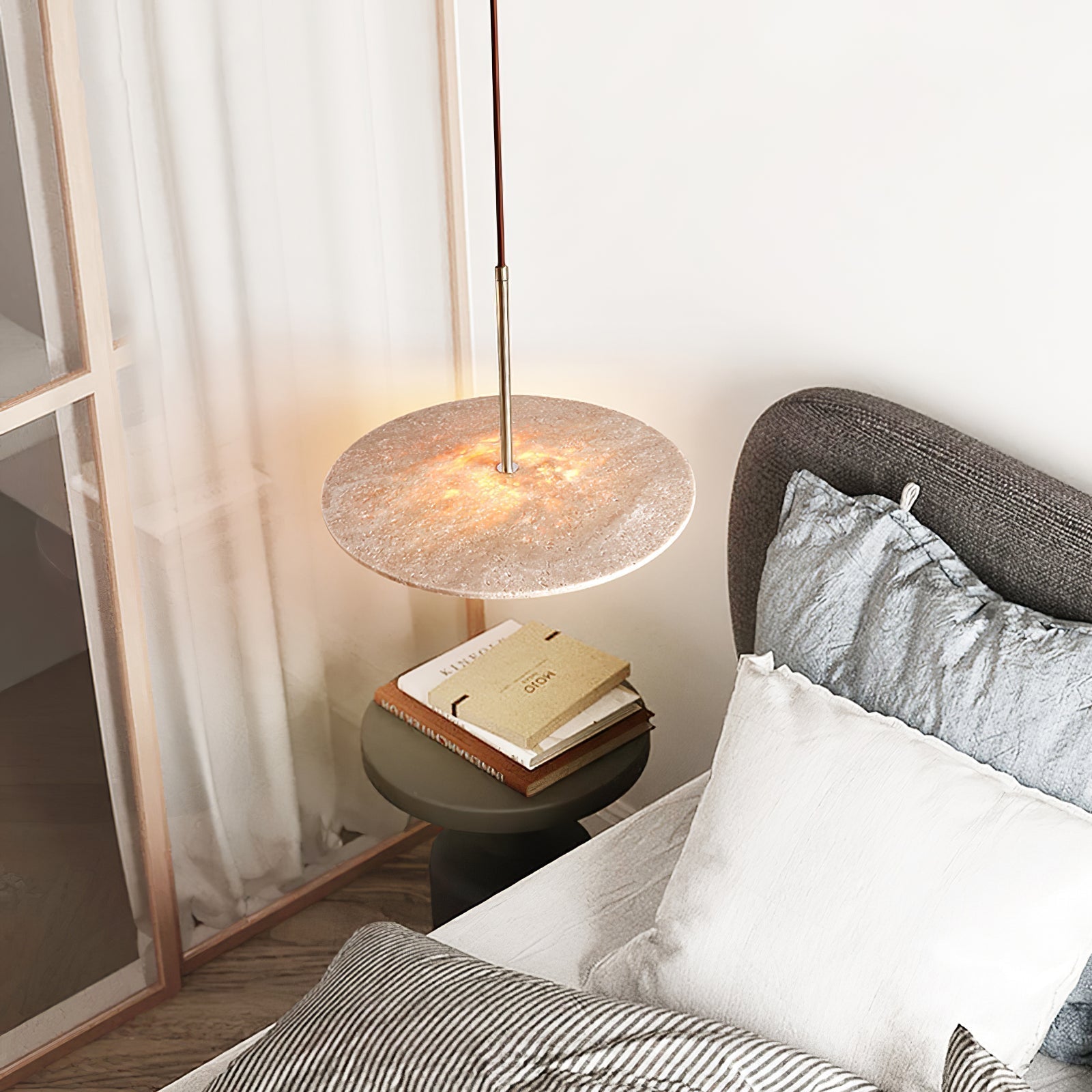 Vera Travertine Pendant Light - Letslighting