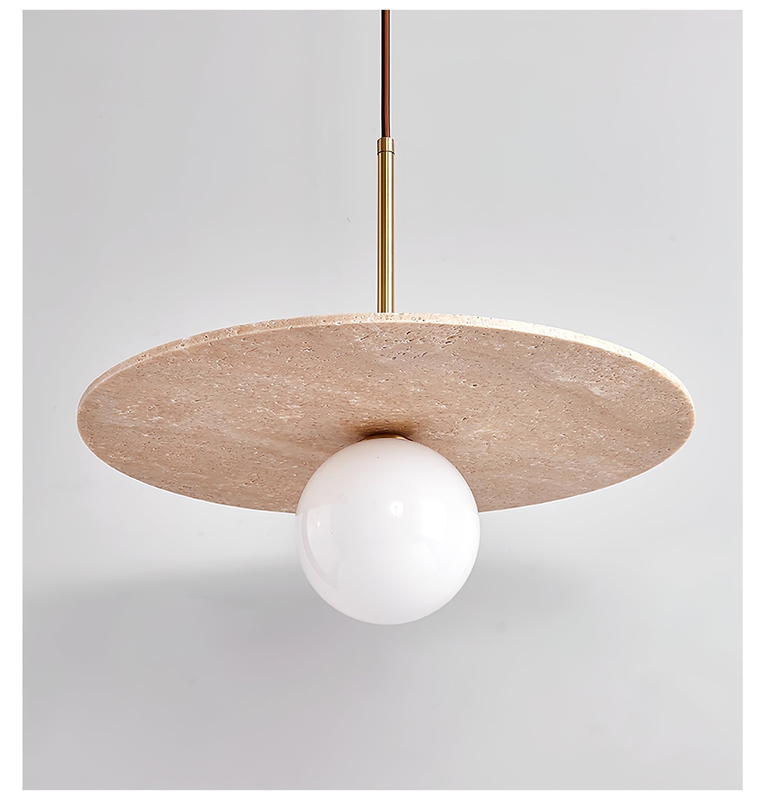 Vera Travertine Pendant Light - Letslighting