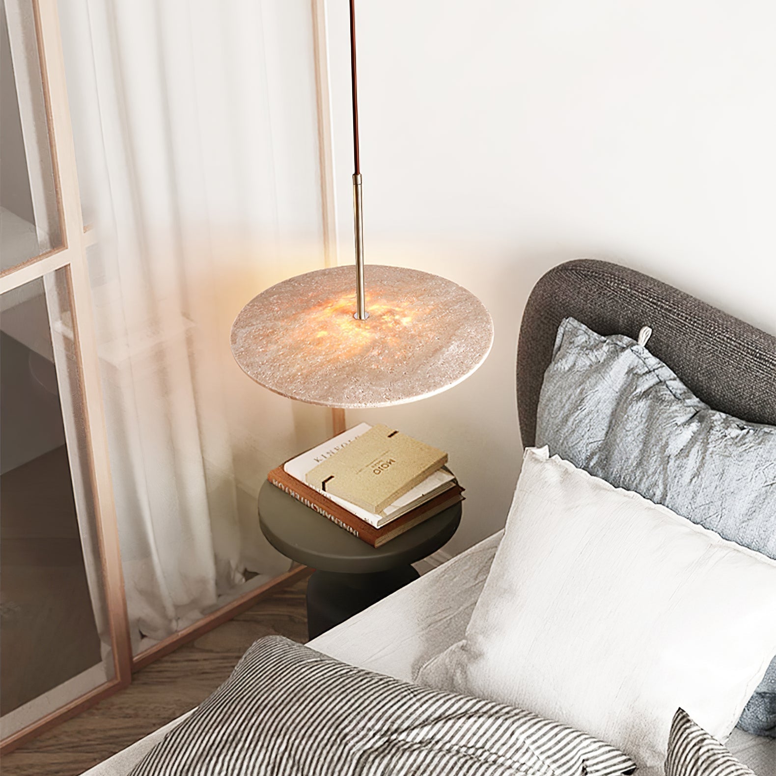 Vera Travertine Pendant Light - Letslighting
