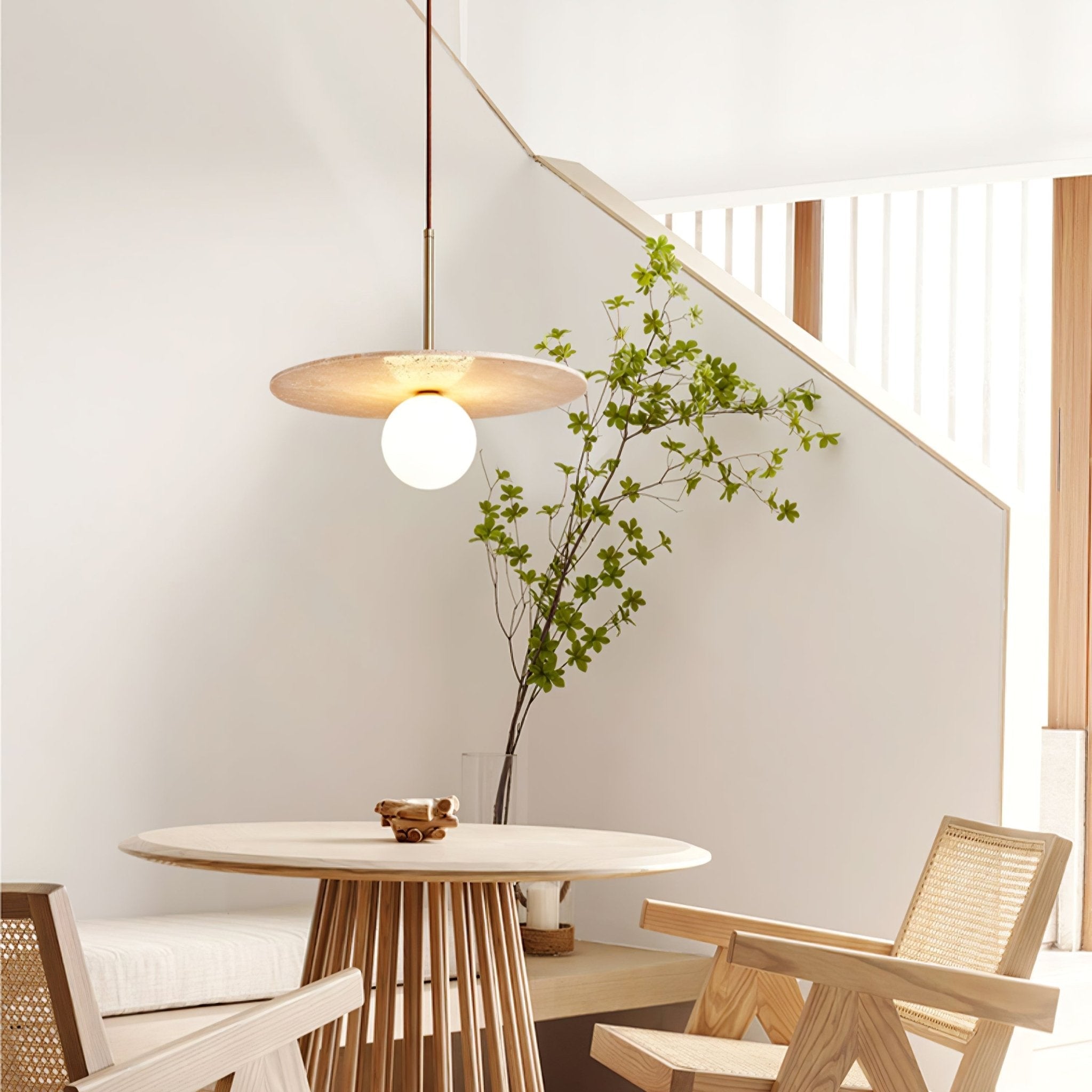 Vera Travertine Pendant Light - Letslighting