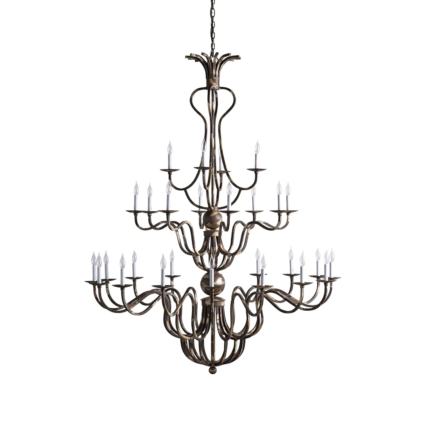 Bolt Lustre en Métal de Bronze Industriel Vintage de Luxe - Neutralighting