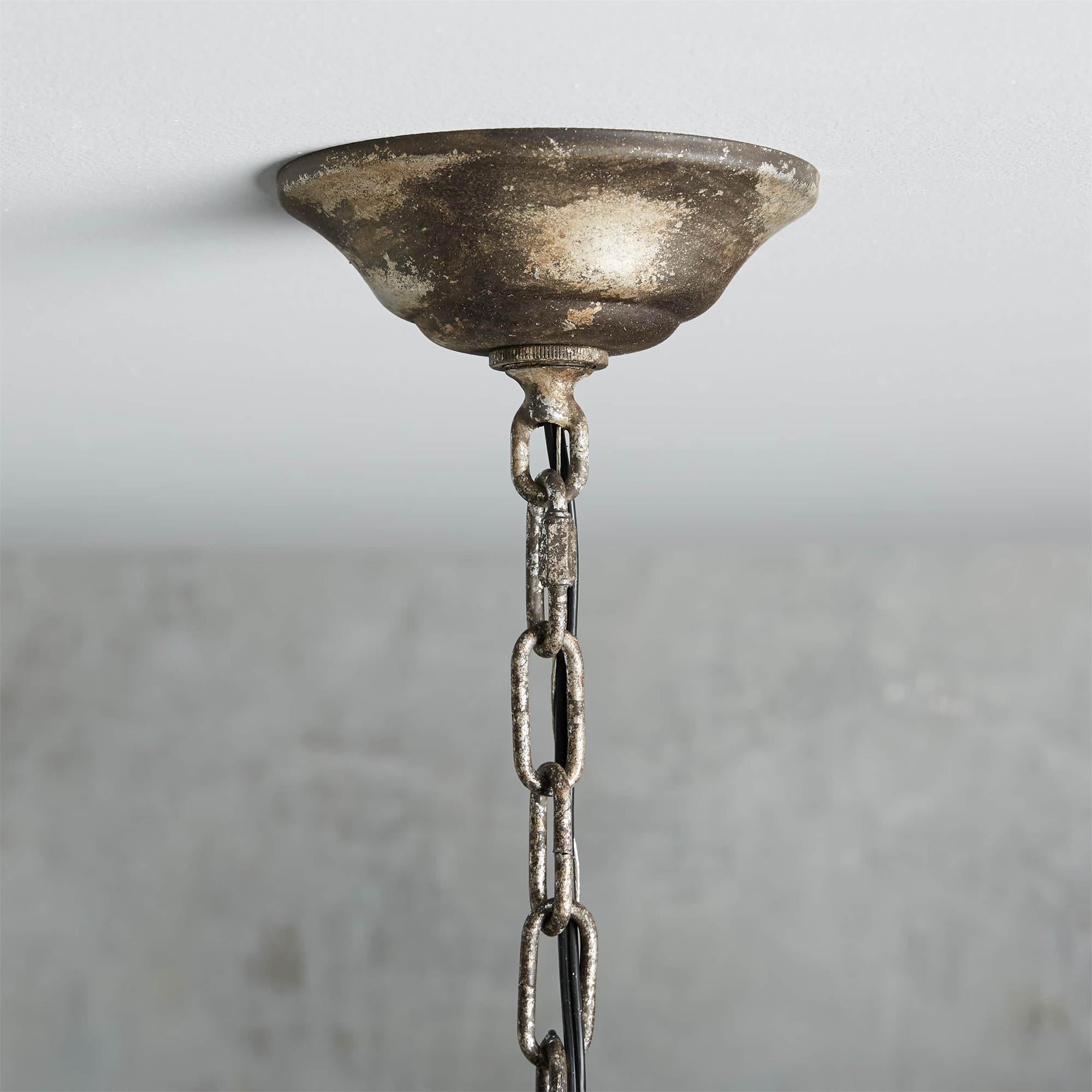 Bolt Lustre en Métal de Bronze Industriel Vintage de Luxe - Neutralighting
